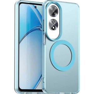 Samsung Galaxy A35 Kılıf Kamera Çıkıntılı Mat Magsafe Şarj Özellikli Kenarları Renkli Şeffaf Premium Sert Kapak