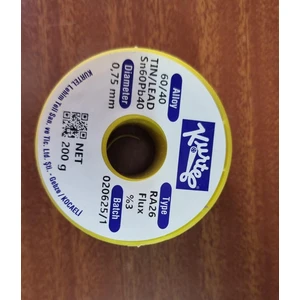 200G 0,75MM Profesyonel Lehim Teli – %3 Flux, 60/40 Alaşım!