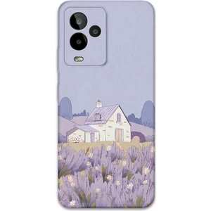 Gm 24 Pro Uyumlu Çiçek Desenli Telefon Kılıfı + Ekran Koruyucu - 5800