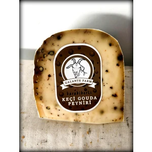 Galante Farm Keçi Gouda Peyniri - Karabiberli - 1kg
