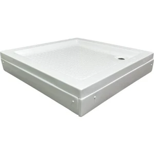 80X80 Kare Panelli ve Ayaklı Akrilik Duş Teknesi