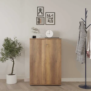 Adore Rio Ofis 3 Raflı Kapaklı Kitaplık - Oslo Ceviz