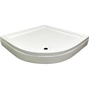 90X90 Oval Panelli ve Ayaklı Akrilik Duş Teknesi