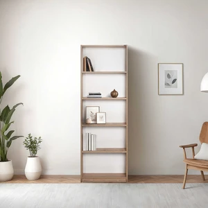 Adore Modern 5 Raflı Kitaplık - Sonoma