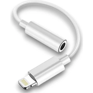 Bukrem Store Apple Uyumlu Lightning – 3.5 mm Aux Dönüştürücü Kablosu | iPhone 7–14 Serisi ile Tam Uyum, Yüksek Ses Kalitesi