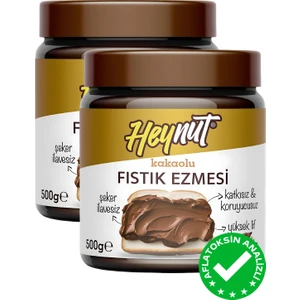 Kakaolu Fıstık Ezmesi 500 gr x 2 Adet