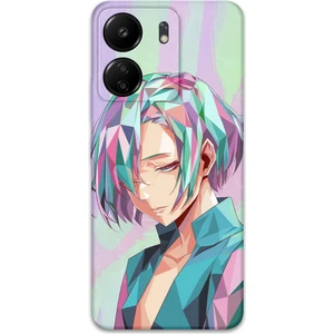 Poco C65 Uyumlu Anime Desenli Telefon Kılıfı + Ekran Koruyucu - 5743