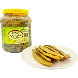 Çubuk Kaplan Turşuları 2 Kg Fasulye Turşusu 