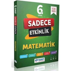 Yanıt Yayınları 6. Sınıf Matematik Sadece Etkinlik