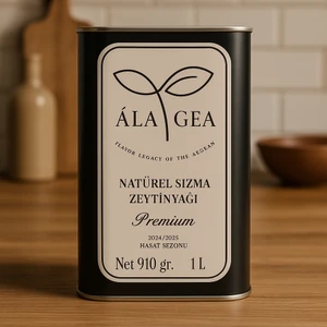 Ala Gea Soğuk Sıkım Naturel Sızma Premium Zeytinyağı 2024/2025 Hasat Sezonu 1 Lt