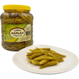 Çubuk Kaplan Turşuları 2 Kg Yakan Biber Turşusu 