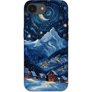 iPhone 16E Uyumlu Uzay Desenli Telefon Kılıfı + Ekran Koruyucu - 5857