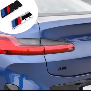 Bmw Yan Çamurluk ve Bagaj Abs Malzeme M Logo Rozet Amblem