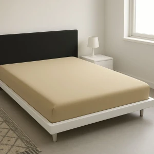 cs İLKİM Lastikli Pamuk Penye Çarşaf 100x200 Tek Kişilik - fitted sheet