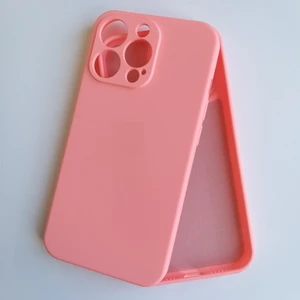 Pirok Store Apple iPhone 13 Pro İle Uyumlu LOGOSUZ Kamera Korumalı Lansman Içi Kadife Silikon Kılıf