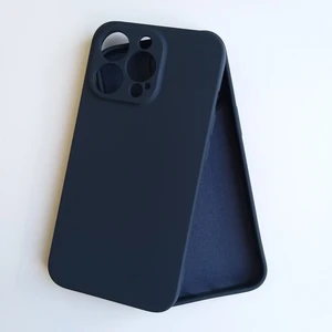 Pirok Store Apple iPhone 13 Pro Kamera Korumalı Lansman Içi Kadife Silikon Kılıf