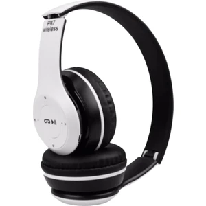 Bukrem Store Apple iPhone Serileriyle Uyumlu P47 Kulaklık – Kablosuz/ kablolu Kullanım, Tf Kart, Radyo Destekli, Yüksek Bass