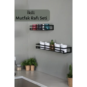 Ikili Mutfak Rafı Seti