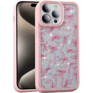 iPhone 14 Pro Max Kılıf Taşlı ve Simli Tasarım Azra Kapak