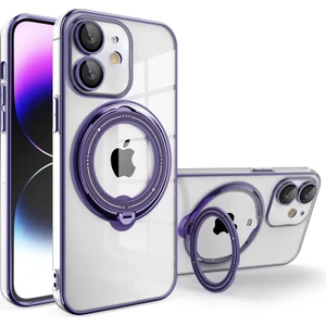 Zebana Premium iPhone Manyetik Standlı Magsafeli Most Silikon Kılıf