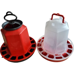Civciv Yemlik 4.5 kg + Civciv Suluk 4.5 Lt Alttan Tapalı Kuş Bıldırcın Keklik Tavuk Yemlik Suluk