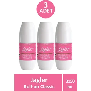 Classic Kadın Koltuk Altı Rollon 50 ml 3 Adet