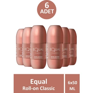 Kadın Roll-On Deodorant 50 ml 6 Adet