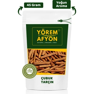 Yörem Afyon Hakiki Seylon Keskin Tatlı Glütensiz Çubuk, Kabuk Tarçın | 45Gr.