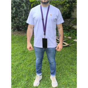 Telefon Boyun Askı Aparatı | Universal Uyumlu, Ayarlanabilir Mor