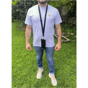 Telefon Boyun Askı Aparatı | Universal Uyumlu, Ayarlanabilir Siyah