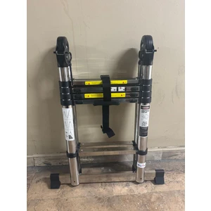 PROLAD - Paslanmaz Çelik  A Tipi Çok Fonksiyonlu Teleskopik Merdiven 2X7 BASAMAK   440 CM