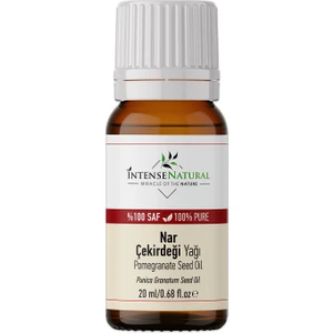 Intense Natural Nar Çekirdeği Yağı Soğuk Sıkım 20 ml %100 Saf Ve Doğal Pomegranate Oil