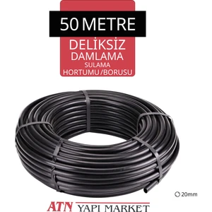 50 Metre 20MM Deliksiz Damlama Sulama Hortumu / Borusu