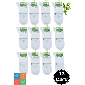 Erkek Bambu Konç Soket Çorap 12 Adet