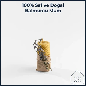 Farm & More Doğal Balmumu Mum
