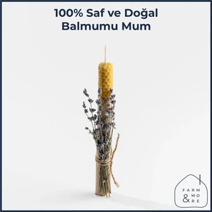 Farm & More Doğal Balmumu Mum
