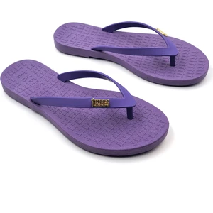 TP201 Mor Renk Flip Flop Kadın Parmak Arası Plaj Terlik