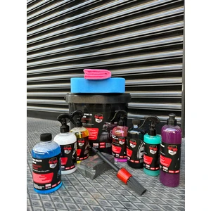 12"li Efsane Set Araba Motosiklet Yıkama Bakım Seti Fırsat Ürünler Oto Bakım Temizlik Seti Kovalı