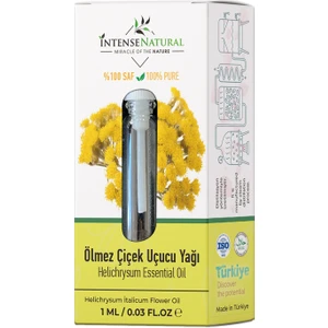 Intense Natural Ölmez Çiçek Uçucu Yağı 1 ml %100 Saf ve Doğal Helichrysum Essential Oil