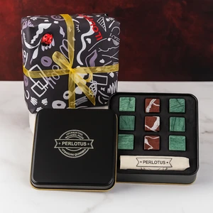 Yeşil Vişne Mermer Viski Taşı Hediye Kutulu Erkeğe Özel Hediye