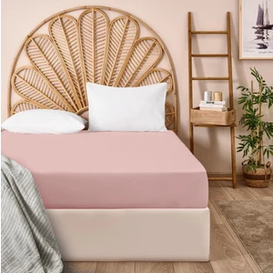 Soft Basic Tek Kişilik Lastikli Çarşaf - Gülkurusu - 100X200 cm