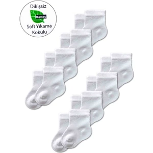 Bambu 8li Çocuk Çorap Seti | Kız Erkek Unisex