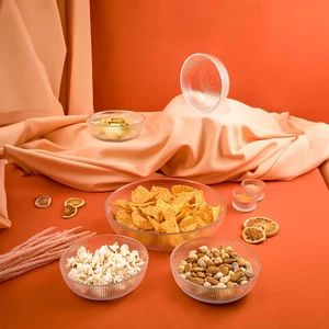 Loren 5'li Çerez Sunum Seti Natürel