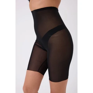 Lazer Kesim Tül Yüksek Bel Şort Korse