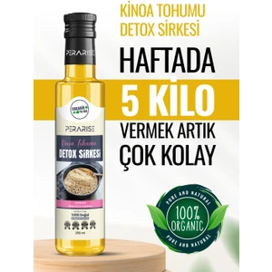 zayıflama ürünleri Kil’o vermeye yardımcı detoks Diyete Destek Zayıfla Kinoa Tohumu Sirkesi 250 ml