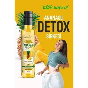 Ananas Sirke Detoks Zayıflama.ya Diyete Destek Ö.dem Atma En Etkili ve En Lezzet Organik Sirkesi 250 ml