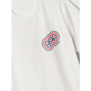 Erkek Çocuk Kırık Beyaz Gap Logo Grafikli T-Shirt