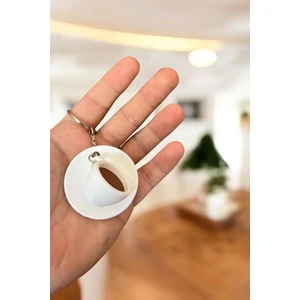 Kahve Fincanı Anahtarlık - Dekoratif Mini Bardak Modeli