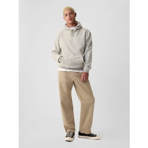 Erkek Bej Gapflex Modern Khaki Baggy Pantolon