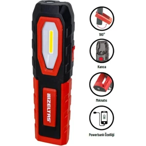 Izeltaş Cob LED Çalışma Lambası 400 Lm